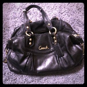 Black Coach Bag